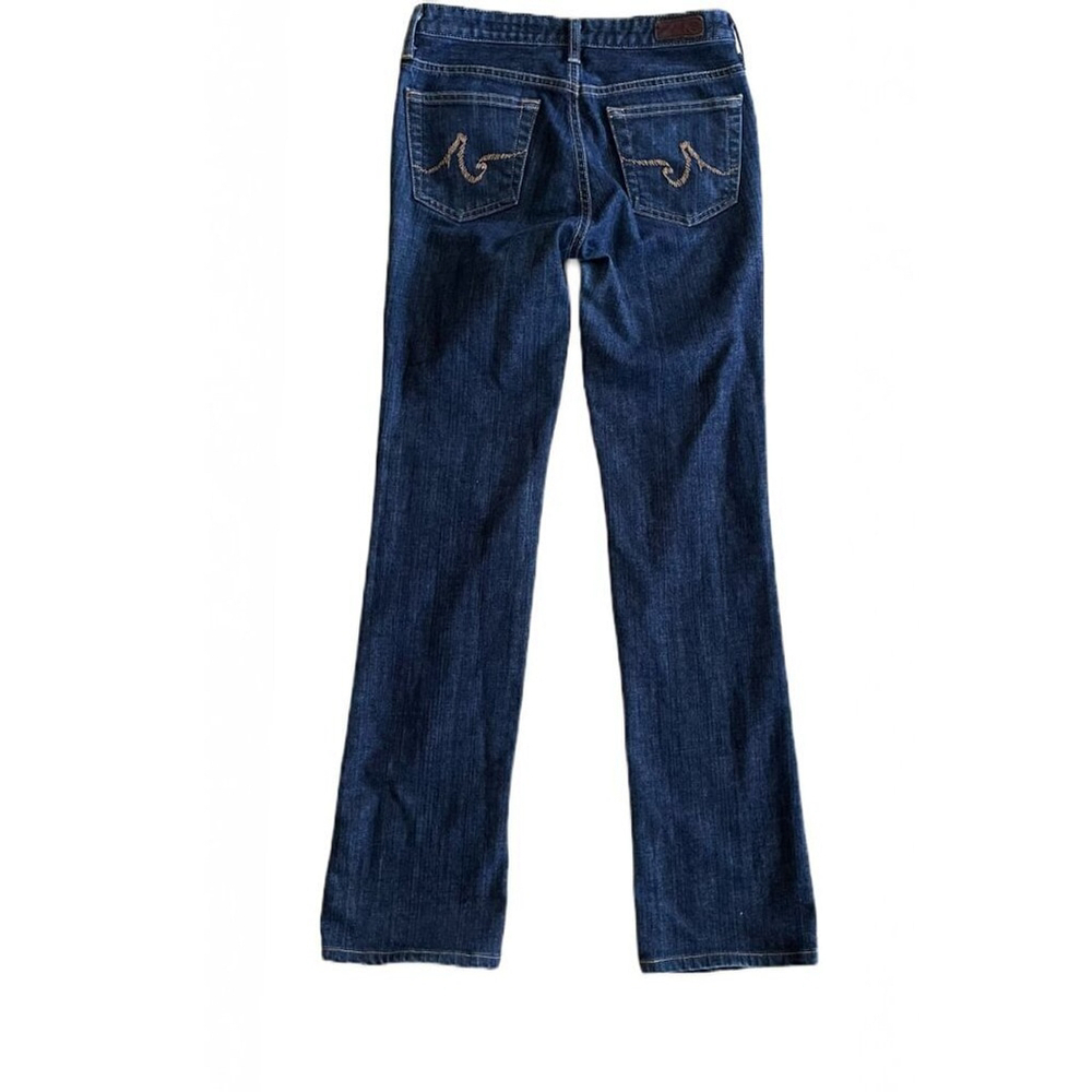 AG Adriano Goldschmied Dark Blue Low Rise Bootcut Jeans 26 Regular - Picture 5 of 10
